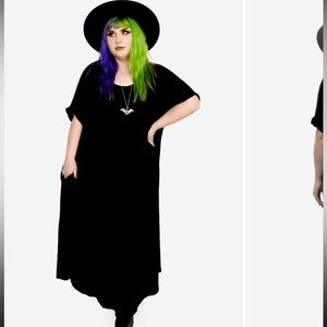 Foxblood oversized dress 🦇✨ XL-2XL